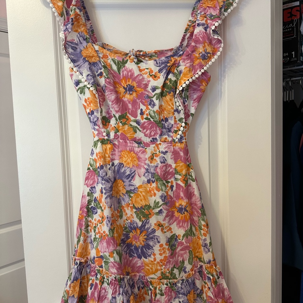 Floral Ruffle Dress